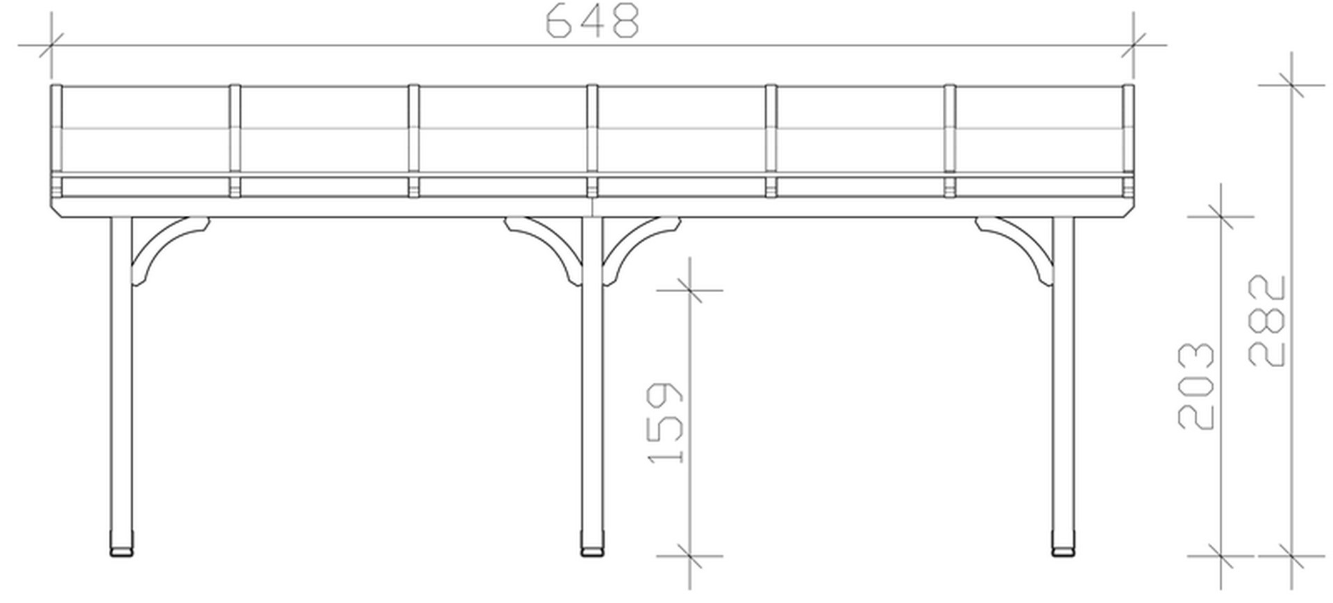 Skanholz_Terrassenueberdachung_Venezia_648x239_Frontansicht