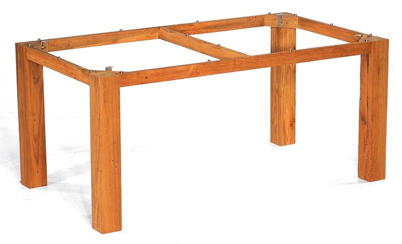 Sonnenpartner Tisch Base, Old Teak, 160 x 90 cm