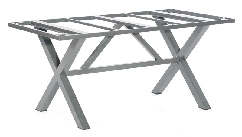Sonnenpartner Tisch Base-Spectra, Aluminium anthrazit, 160 x 90 cm