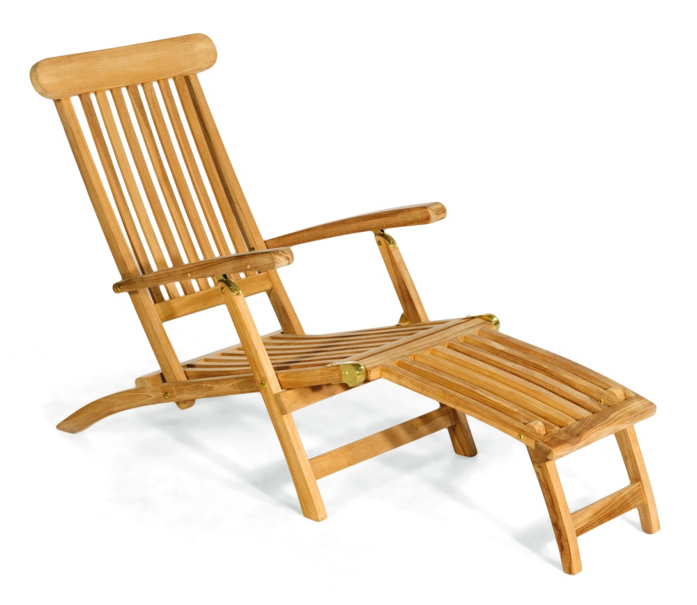 Sonnenpartner Deckchair Manhattan, Teakholz