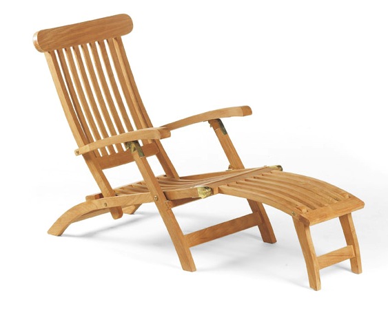 Sonnenpartner Deckchair Manhattan, Teakholz