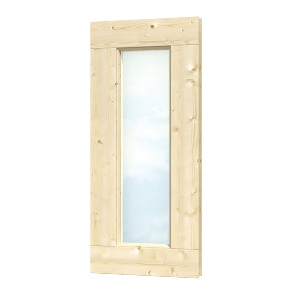 Skanholz_Fensterelement_rechteckig Skan Holz Fensterelement rechteckig 40 x 93 cm
