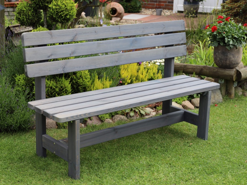 Promadino Bank Summer, grau, 150 cm