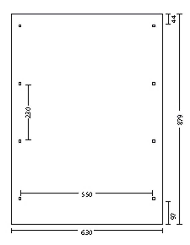 Skan Holz Walmdach-Carport Wendland, Leimholz, 630 x 879 cm, Aluminium-Dachplatten