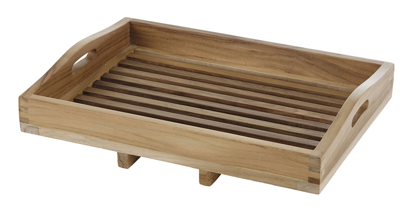 Diamond Garden Servierwagen Tivoli, Edelstahl/Premium Teak