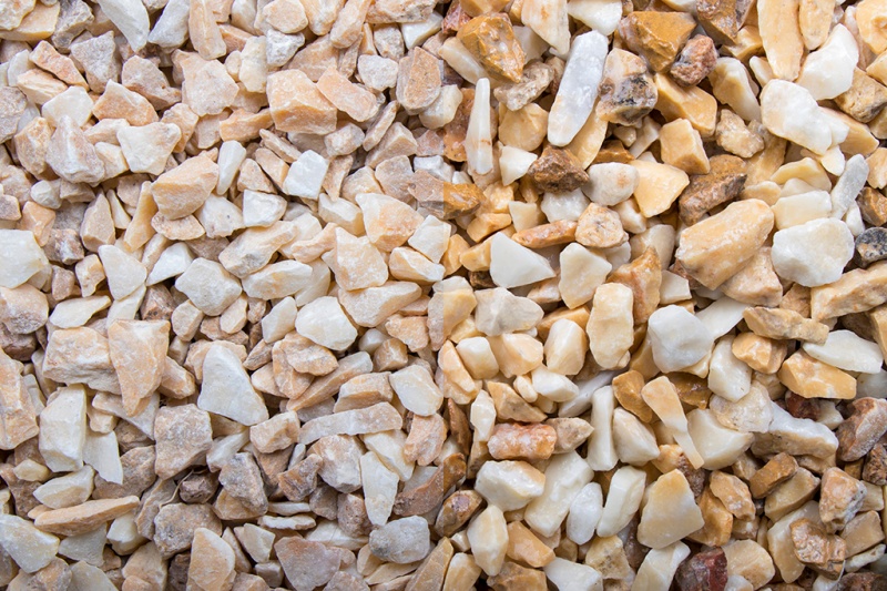 Ziersplitt / Edelsplitt Kristall Gelb