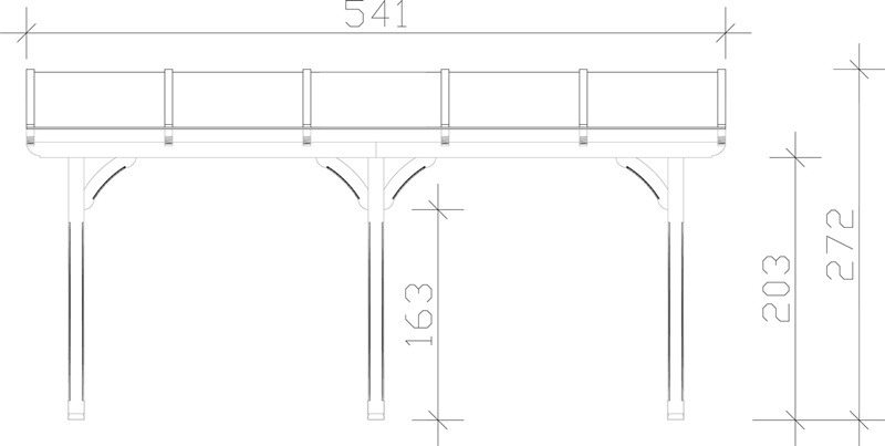 Skanholz_Terrassenueberdachung_Rimini_541x350_Frontansicht