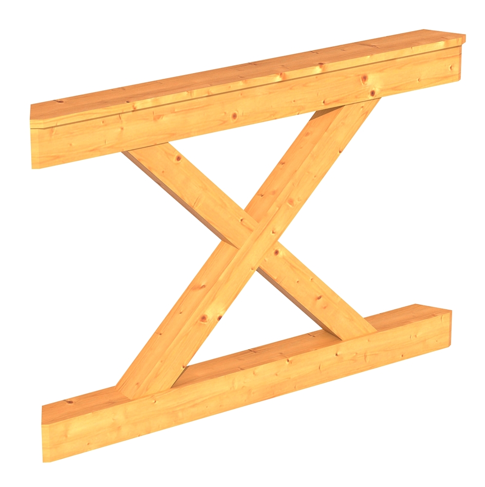 Skanholz_Bruestung_Andreaskreuz_Pavillon_Colmar_Groesse_1 Skan Holz Brüstung 120 x 84 cm, Andreaskreuz, für Pavillon Colmar Größe 1