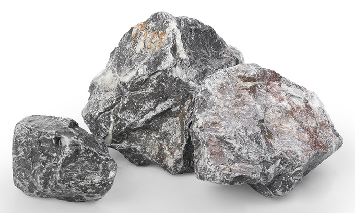 Gabionensteine / Bruchsteine Vogesen, Körnung 60-120 mm, grau-weiß-braun