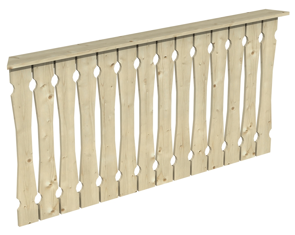 Skanholz_Bruestung_Balkonschalung_Pavillon_Nancy_Groesse_3 Skan Holz Brüstung 180 x 96 cm, Balkonschalung, für Pavillon Nancy Größe 3
