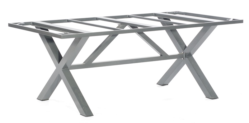 Sonnenpartner Tisch Base-Spectra, Aluminium anthrazit, 200 x 100 cm