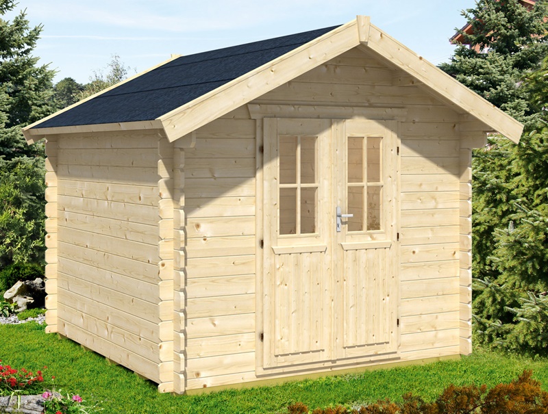 Skanholz_BBH_Palma570eaf2d1c181 Skan Holz Gartenhaus Palma 3, 250 x 300 cm, 28 mm, unbehandelt