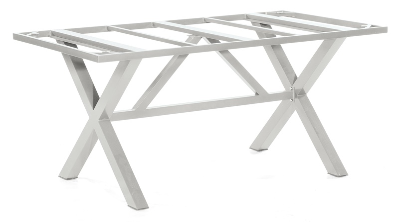 Sonnenpartner Tisch Base-Spectra, Aluminium silber, 160 x 90 cm