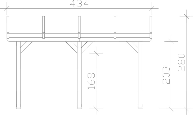 Skanholz_Terrassenueberdachung_Andria_434x400_Frontansicht
