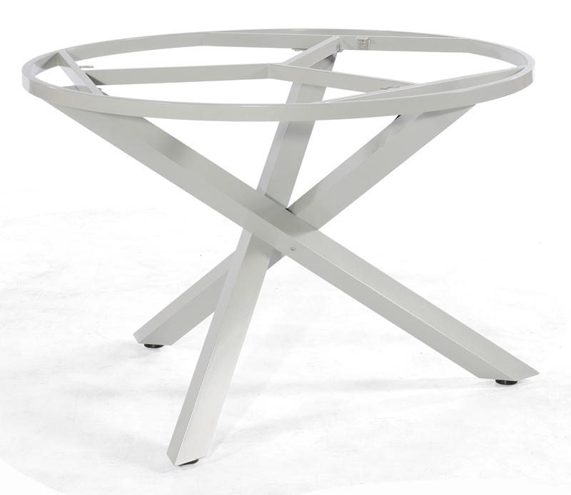 Sonnenpartner Tisch Base-Spectra rund, Aluminium silber, Ø 134 cm