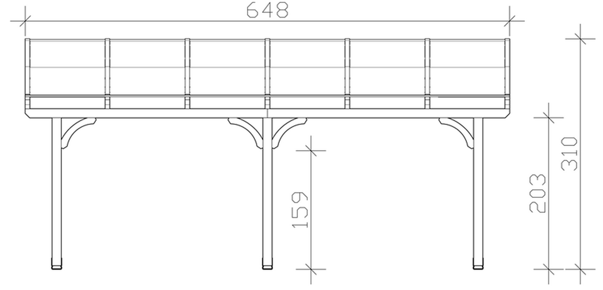Skanholz_Terrassenueberdachung_Venezia_648x389_Frontansicht
