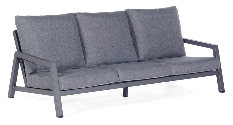 Sonnenpartner Lounge-Sofa Empire, Aluminium anthrazit, inkl. Kissen