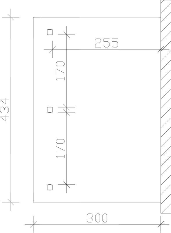 Skan Holz Terrassenüberdachung Rimini 434 x 300 cm, Douglasie, Doppelstegplatten