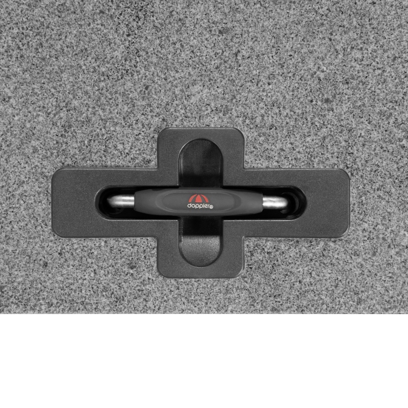Doppler 2er Set Design Granitplatten für Schirmständer, á 55 kg, 50 x 50 cm