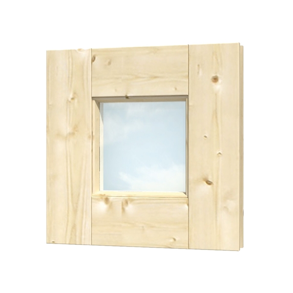Skanholz_Fensterelement_quadratisch Skan Holz Fensterelement quadratisch 40 x 40 cm
