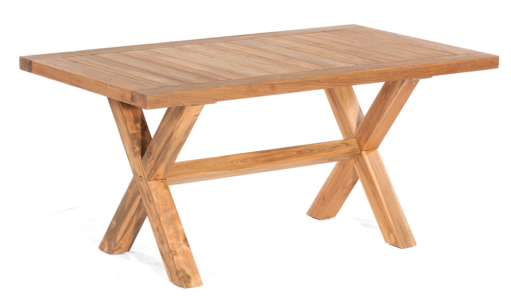 Sonnenpartner Tisch Stanford, Old Teak, 160 x 90 cm