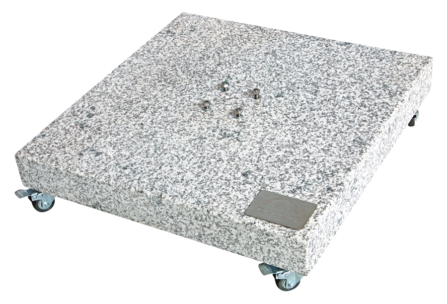 Doppler Granitplatte für Pendelschirm Expert, rollbar, 140 kg