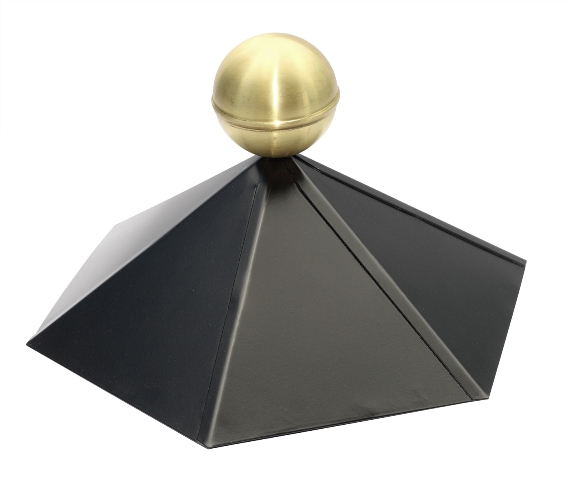 PavillonKappe_6Eck Skan Holz Firstkappe, passend für 6-Eck-Pavillons