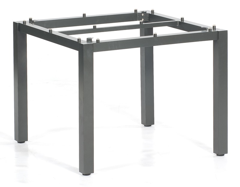 Sonnenpartner Tisch Base, Aluminium anthrazit, 90 x 90 cm