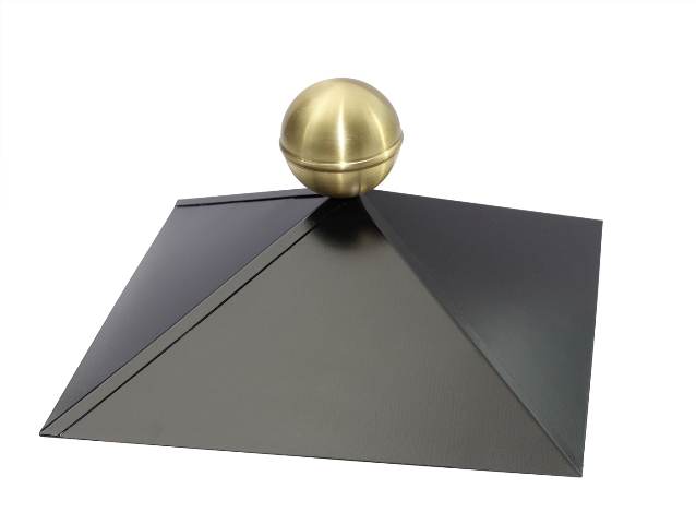 PavillonKappe_4Eck Skan Holz Firstkappe, passend für 4-Eck-Pavillon Cannes