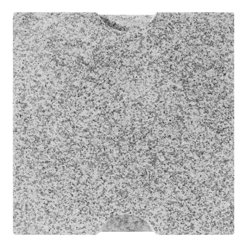 Doppler 2er Set Eco Granitplatten für Schirmständer, á 55 kg, 50 x 50 cm