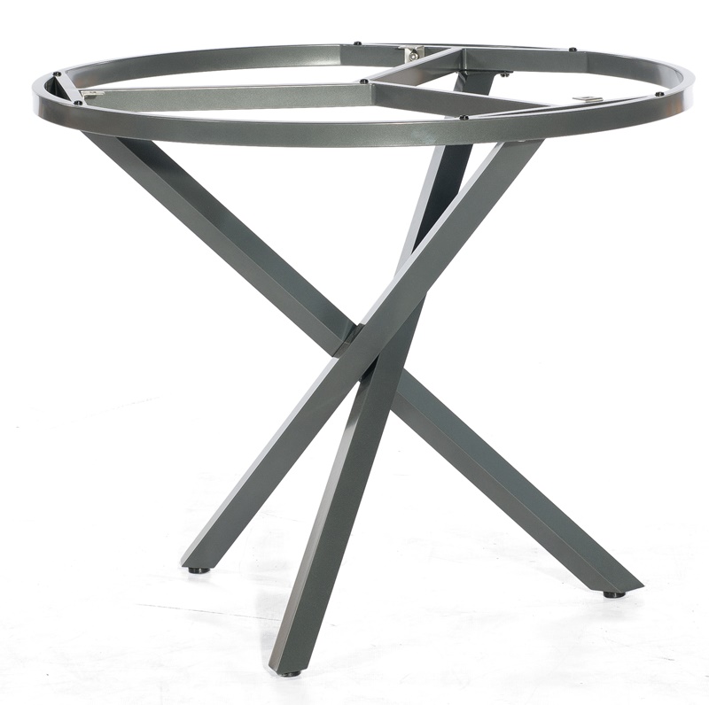 Sonnenpartner Tisch Base-Spectra rund, Aluminium anthrazit, Ø 100 cm