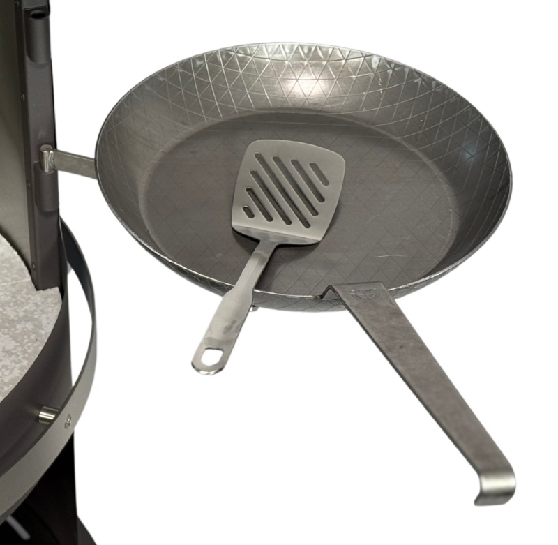 Firestar Schmiedeeiserne Pfanne Ø 32 cm für Gartenkamin DN 550 Swing