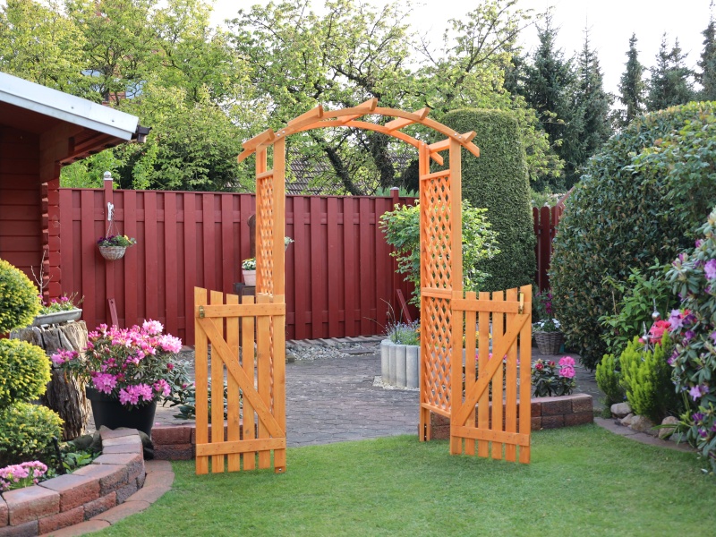 Promadino Set Pergola Diana mit Türen