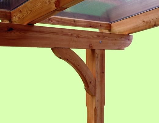 Skanholz_Terrassenueberdachung_Rimini_Detail_Sparren-Pfette