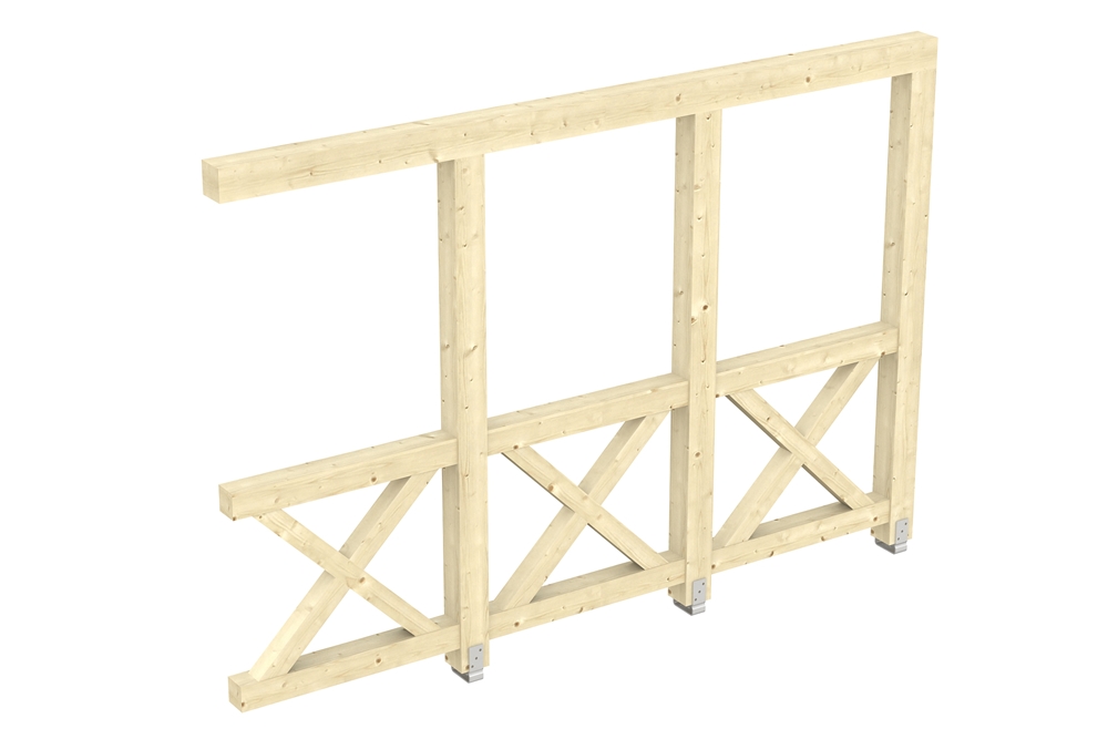 Skanholz_Seitenwand_Andreaskreuz_Leimholz_350cmE4YF7qgbrKbvK Skan Holz Seitenwand 305 x 210 cm, Andreaskreuz, für Wandanbau-Leimholz-Terrassenüberdachungen